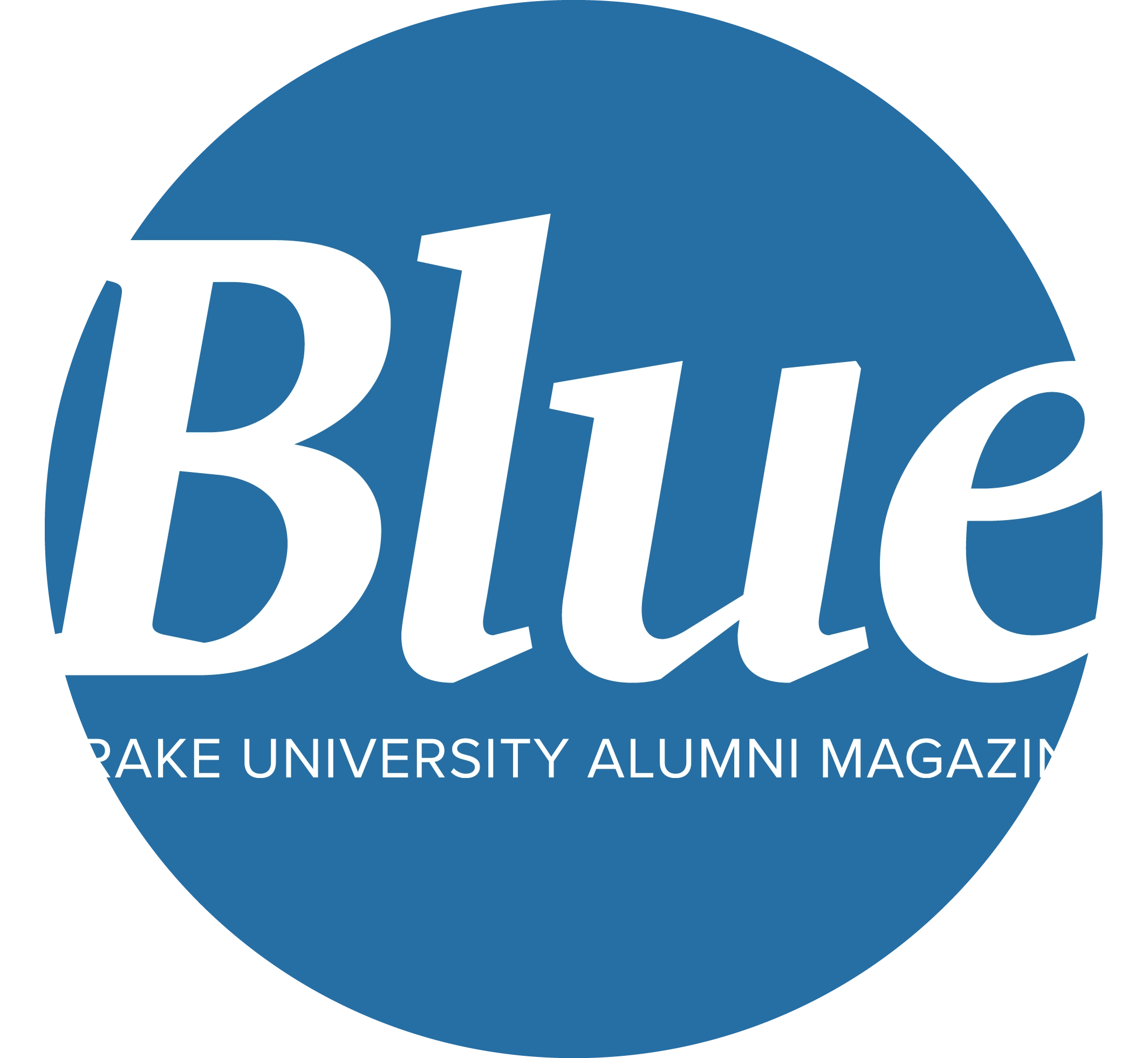 Blue Magazine - Drake University Alumni Magazine logo